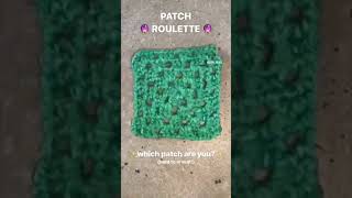 which patch are you? crochet roulette #shorts #crochet