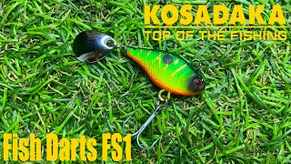 Обзор тейл-спиннера Kosadaka Fish Darts FS1 по заказу Fmagazin