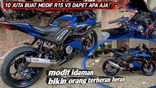 Jajan Part hedon habis 10 juta dapet apa aja⁉️ r15 v3 modifikasi