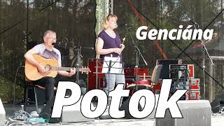 Potok  -  Genciána