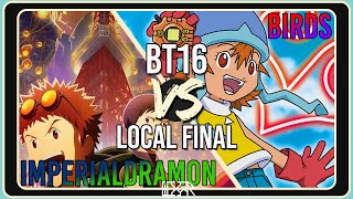 Imperialdramon vs Phoenixmon X [Digimon TCG BT16 Local FINAL] Match Commentary