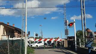 PL Italia - Mira - Via Lusore parte 1 - Railroad Crossing