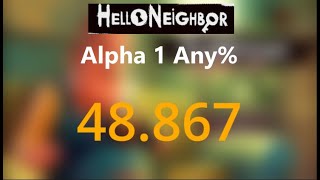 Alpha 1 any% world record!