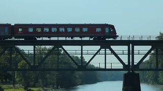 Mit dem 628 & dem VT07 durch den Landshuter Süden mit sehr vielen schönen Brücken