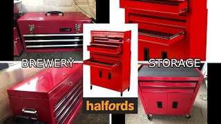 Halfords Tool Chest-Cabinets- Brewery & Workshop.