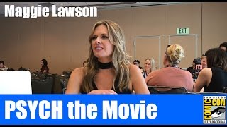 Maggie Lawson PSYCH the Movie Press Room SDCC 2017