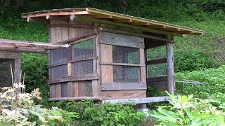 鶏小屋作り