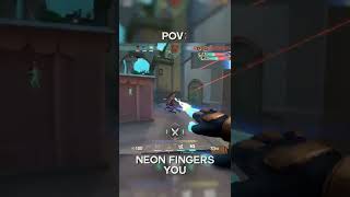 POV: NEON FINGERS YOU 😉