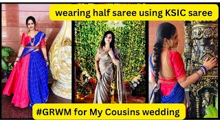 My Cousin Marriage || ಮದುವೆಯಲ್ಲಿ ನಾನು ಧರಿಸಿರುವ ನನ್ನ Gold jewellery🎁& KSIC saree