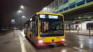 [#92] 🌙 N62 🌙 ➡️ PKP Wołomin Nowa Trasa 🚍 Mercedes-Benz Conecto #4422 - MZA Warszawa