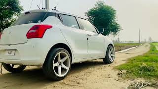 New Swift 2021 Modified   17” alloy wheels  @mongatyrespvt.ltd.ludhiana8631