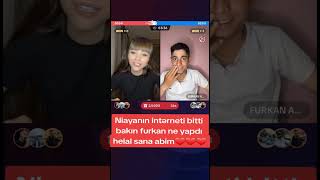 ❥Nia & ♛Furkan nia icin internet yükledi helal adam