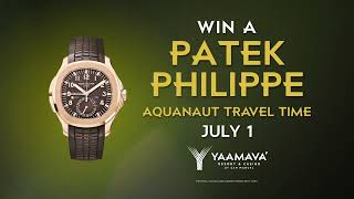 Travel Time in Style: Win a Patek Philippe Aquanaut Travel Time Watch at Yaamava' Resort & Casino