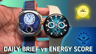 Galaxy Watch Ultra & Pixel Watch 3 Morning Brief Readiness Score Comparison