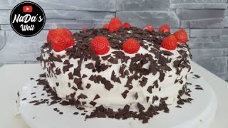 Cremige Erdbeer Torte ohne Backen | Perfekt geeignet für Anfänger | Rezept