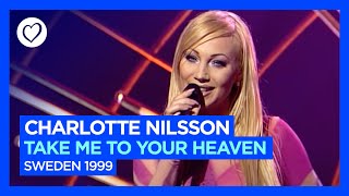 Charlotte Nilsson - Take Me To Your Heaven | Sweden 🇸🇪 | Winner of Eurovision 1999