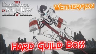 The Eminence In Shadow: Master Of Garden - SLF Event: Wethermon Hard Guild Boss [Two Shot Run]