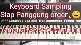 Keyboard Yamaha PSR s750 sampling siap panggung @apmmusiktangerang7269