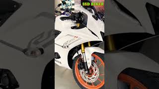 new yamaha r15m white color 🔥🔥2024#yamaha #shortsfeed #video #viral