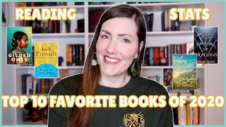 FAVORITE BOOKS: top 10 BEST BOOKS to read + Reading Stats of 2020 🤓