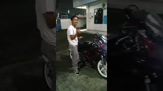 orang setres beli ninja ngga pake cakram depan