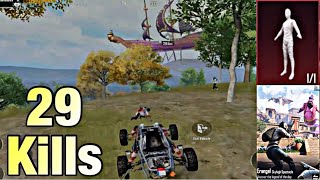 Pubg Mobile Full Gameplay 29 Kills Solo VS Squad @MasterGaming7