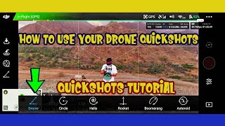 HOW TO USE YOUR DRONE QUICK SHOTS - DETAILED TUTORIAL (VLOG #34)