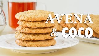 Galletas de Avena y Coco ✩ Receta Fácil || Tan Dulce