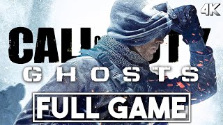 CALL OF DUTY GHOSTS Gameplay Walkthrough FULL GAME (4K 60FPS) - No Commentary