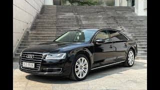 Audi A8L 2014 động cơ V8 4.0L tăng áp - Âm thanh thực tế (ASMR)