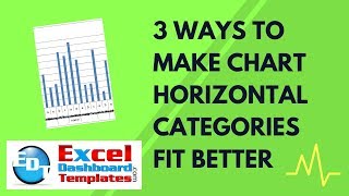 3 Ways to Make Excel Chart Horizontal Categories Fit Better