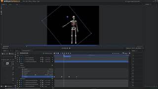 Rigged Model   Multiple Pass Animation Demo