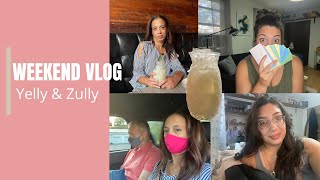 WEEKEND VLOG | Date night, Studying, Babysitting, Carnival/ Fair | Yelly&Zully