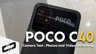 POCO C40 Camera Test - Photography and Video Recording Test