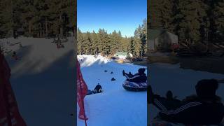 Snow Tubing in Big Bear Snow Play ❄️🏔️☃️