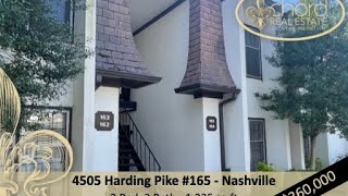 4505 Harding Pike #165  Nashville, TN 37205