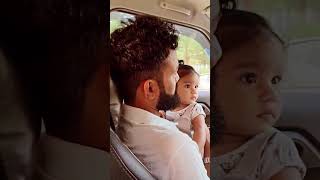 Arha with Dad #twins #youtubeshorts #trending #babyvedios #youtube