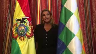 Primer mensaje de Jeanine Áñez, presidenta de Bolivia