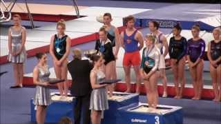 Women's DMT(Double mini trampoline) Finals - British Championships 2013