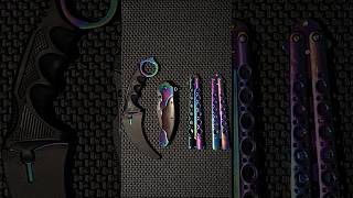 Rainbow Knife Set #shorts #trending