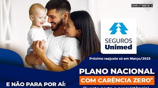 Plano de Saúde da ANED e Associações filiadas: Seguros Unimed Nacional