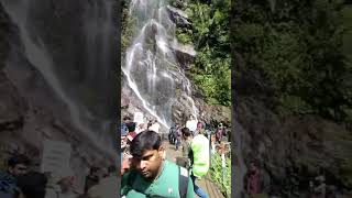 waterfall in kedarnath plz like subscribe and share #ritikashorts