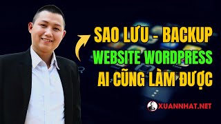 Cách sao lưu dữ liệu website wordpress chi tiết - Backup website