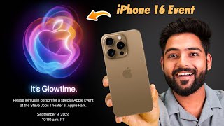 Apple iPhone 16 Event announced 🔥Big Surprise for Apple lovers 😍