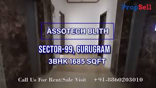 assotech blith 3bhk flat  on dwarkaexpressway Ready-to-move society