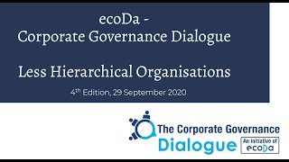 ecoDa 4th Edition of the Corporate Governance Dialogue