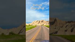 Badlands, a unique landscape in South Dakota #shorts #scenicdrive