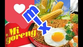 COBA MASAK MIE GORENG di MIX JAGUNG MANIS #MARKONAHchannel