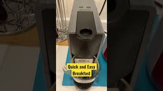 Quick and Easy Breakfast! | Nespresso Machine #shorts