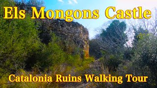 Els Mongons Medieval Castle (Tarragona, Catalonia) Ruins Walking tour (Spain) #relaxation